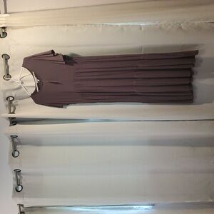 maurices flutter sleeve dress nwt gray XL